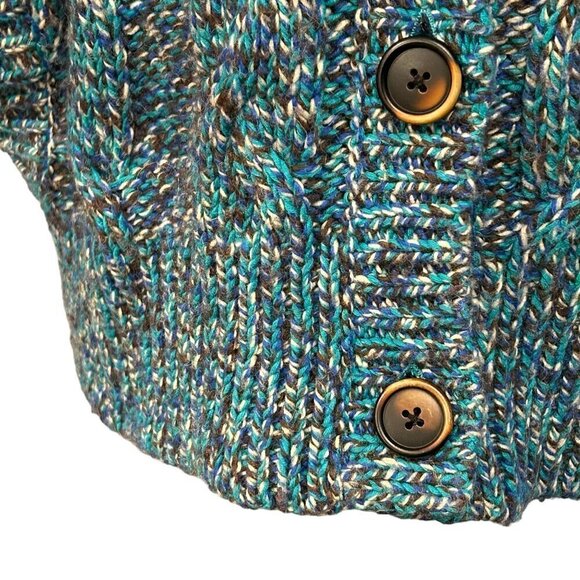 American Eagle Women’s Cable-Knit Button Cardigan Sweater Size xs - Picture 7 of 11